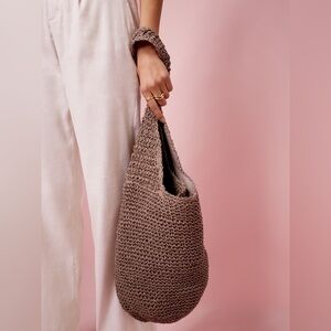 Banana Republic Straw Market Tote Bag